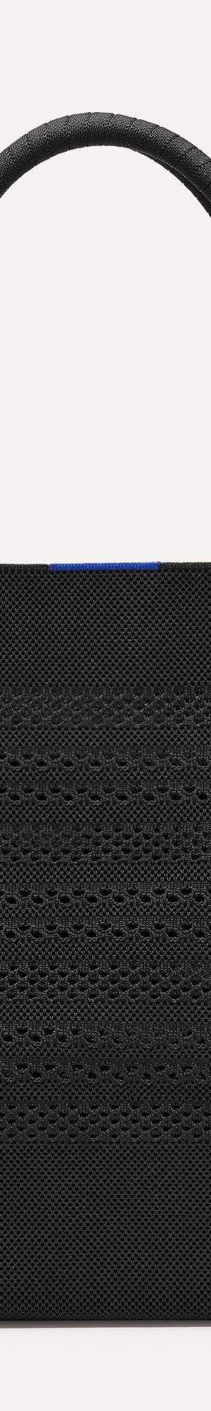 The Lightweight Tote - Black Crochet