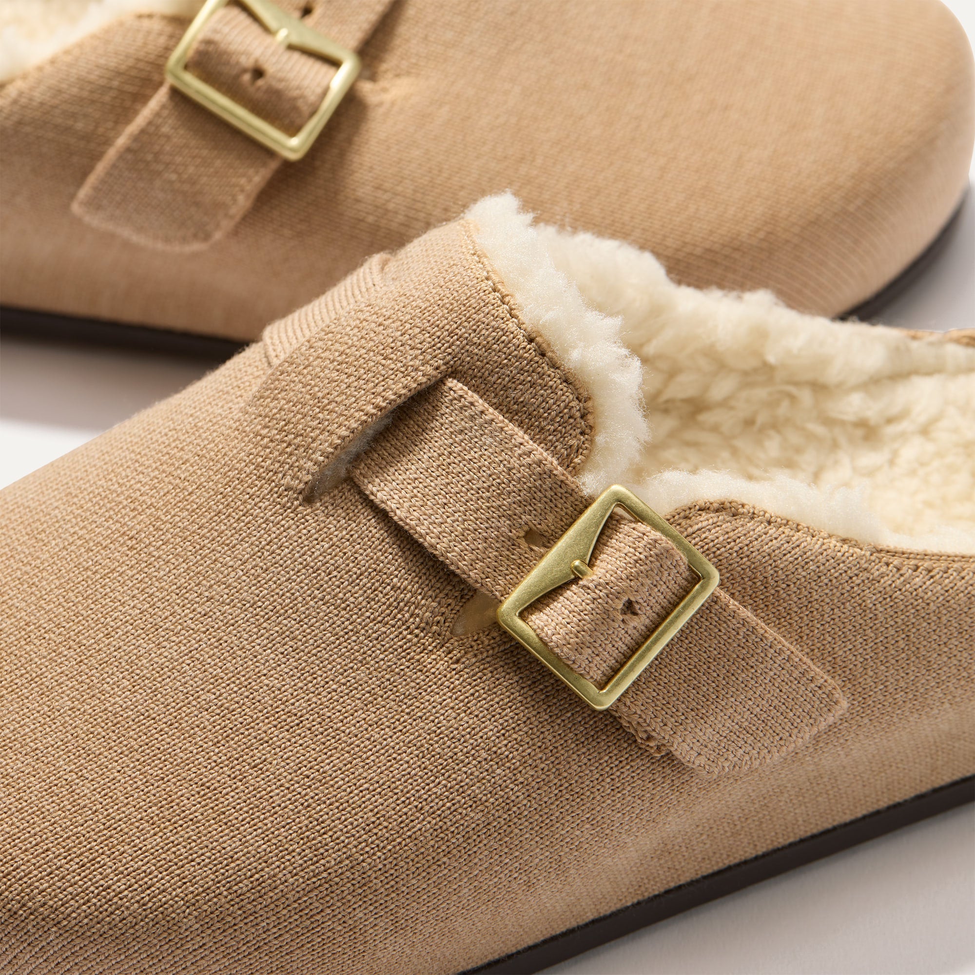 The Cozy Buckle Clog - Honey - Image 5