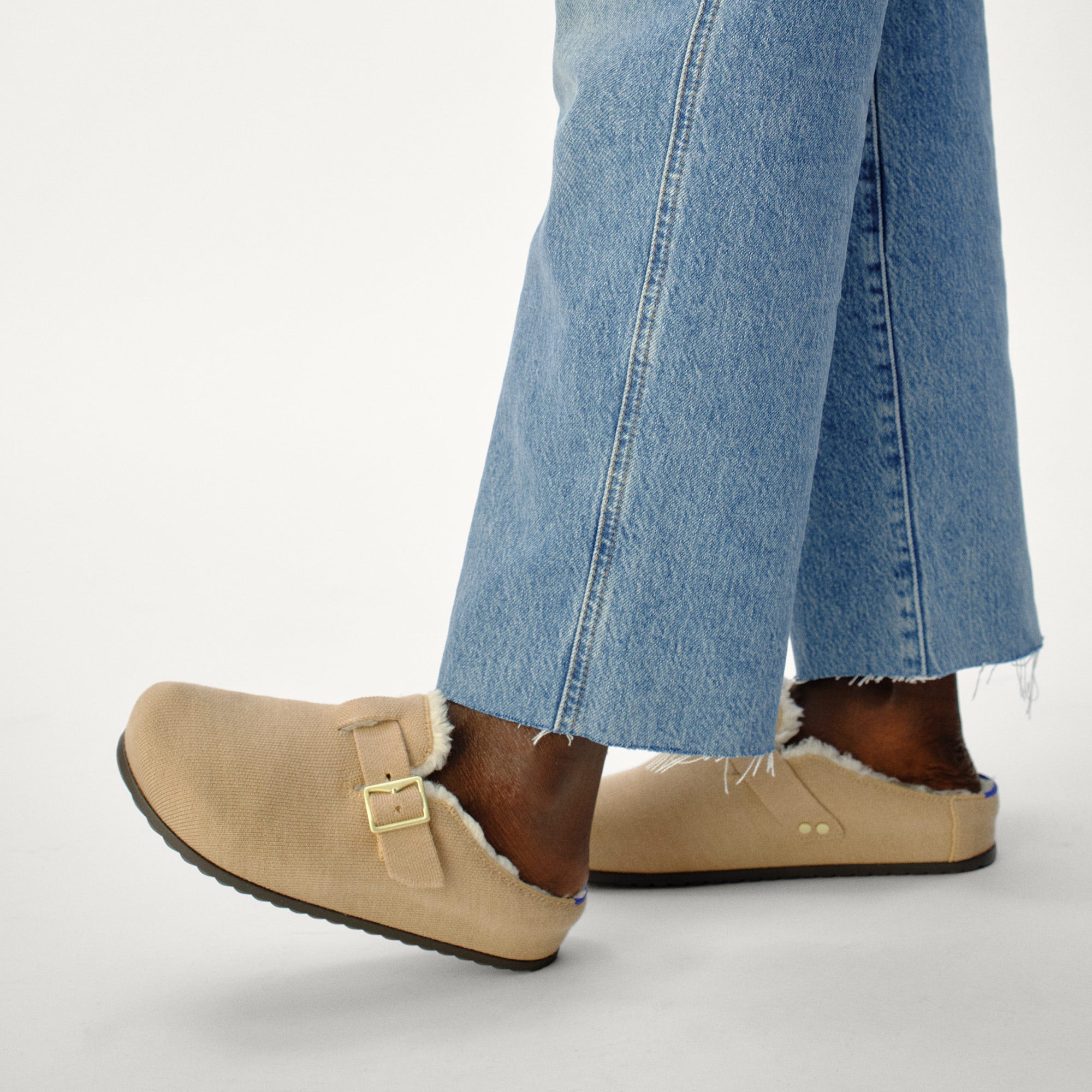 The Cozy Buckle Clog - Honey - Image 3